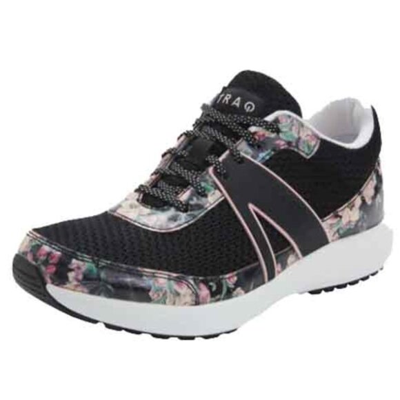 Traq Runners ALEGRIA QARMA 2 WONDERLAND Floral Print Size 9.5 - Picture 1 of 12